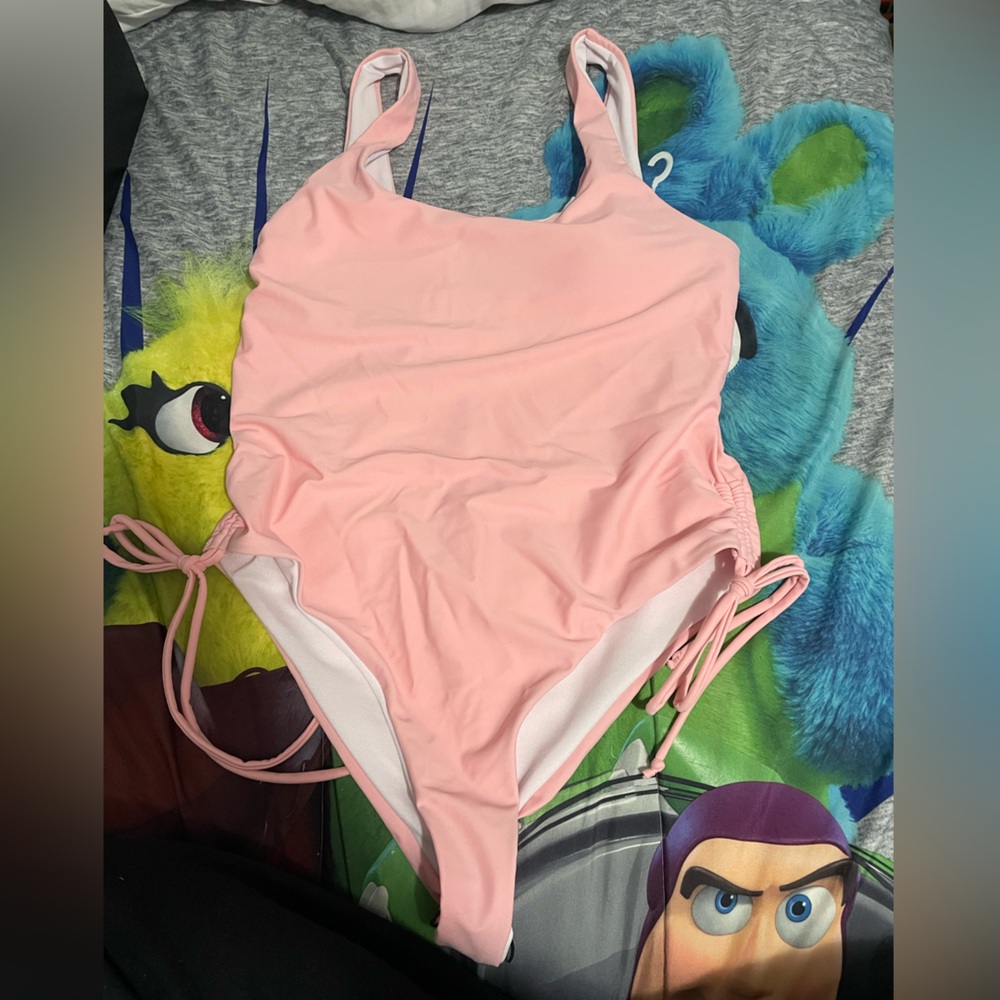 Light pink bathing suit
